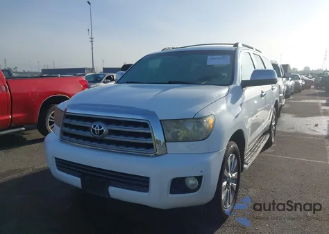 2008 Toyota Sequoia Limited 5.7L V8 из США, поврежденный, VIN 5TDBY68A58S010212